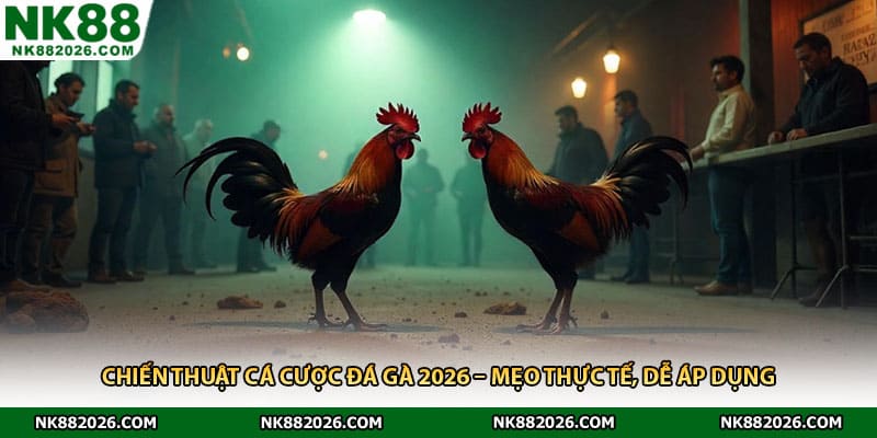 Chiến Thuật Cá Cược Đá Gà 2026 – Mẹo Thực Tế, Dễ Áp Dụng