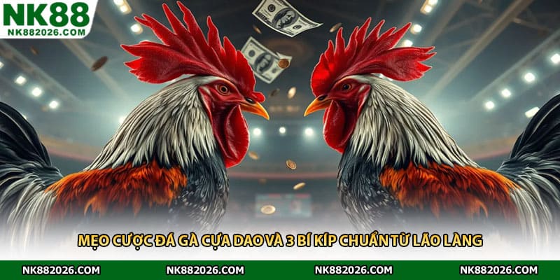 Mẹo Cược Đá Gà Cựa Dao Và 3 Bí Kíp Chuẩn Từ Lão Làng